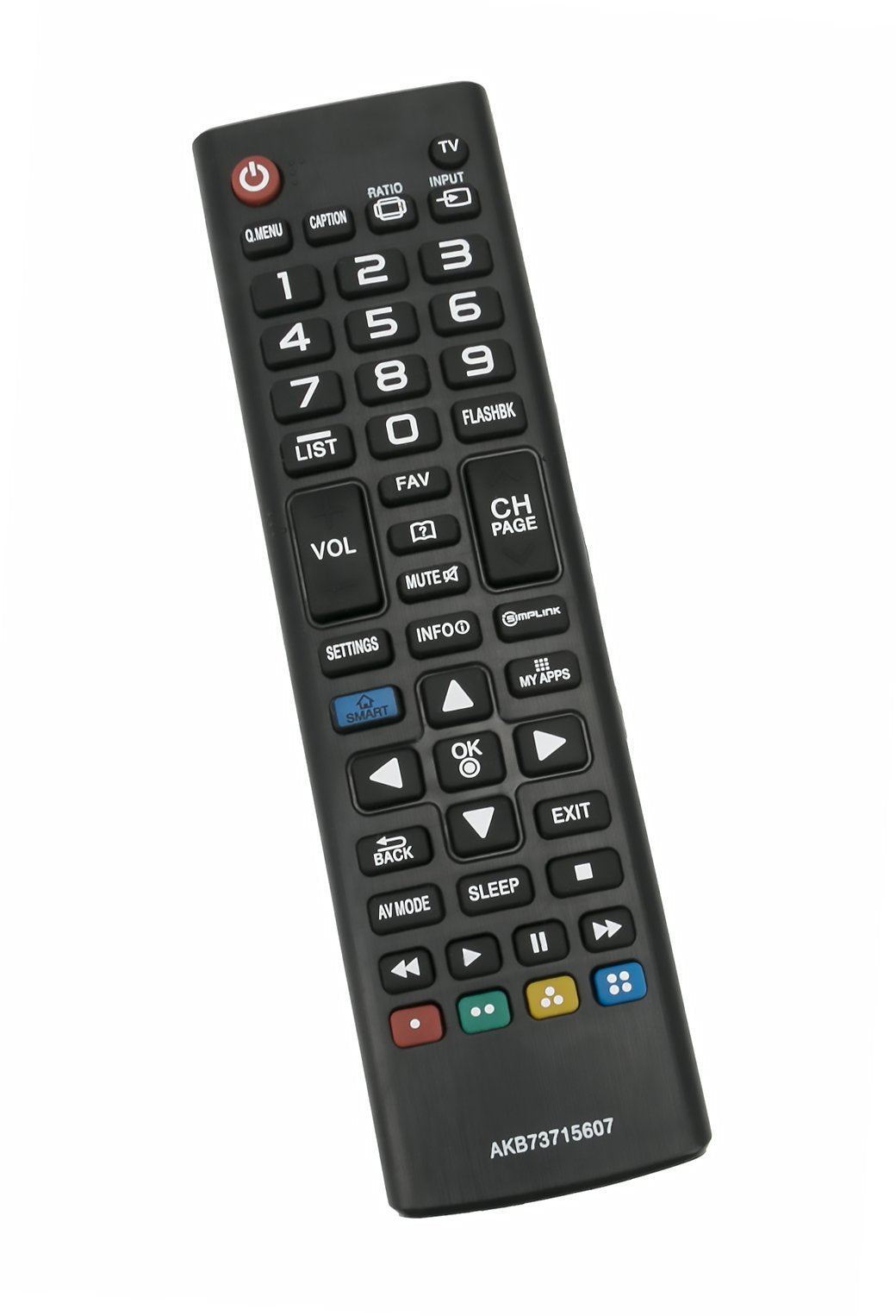 AKB73715607 Remote Control fit for LG TV Smart LED HDTV