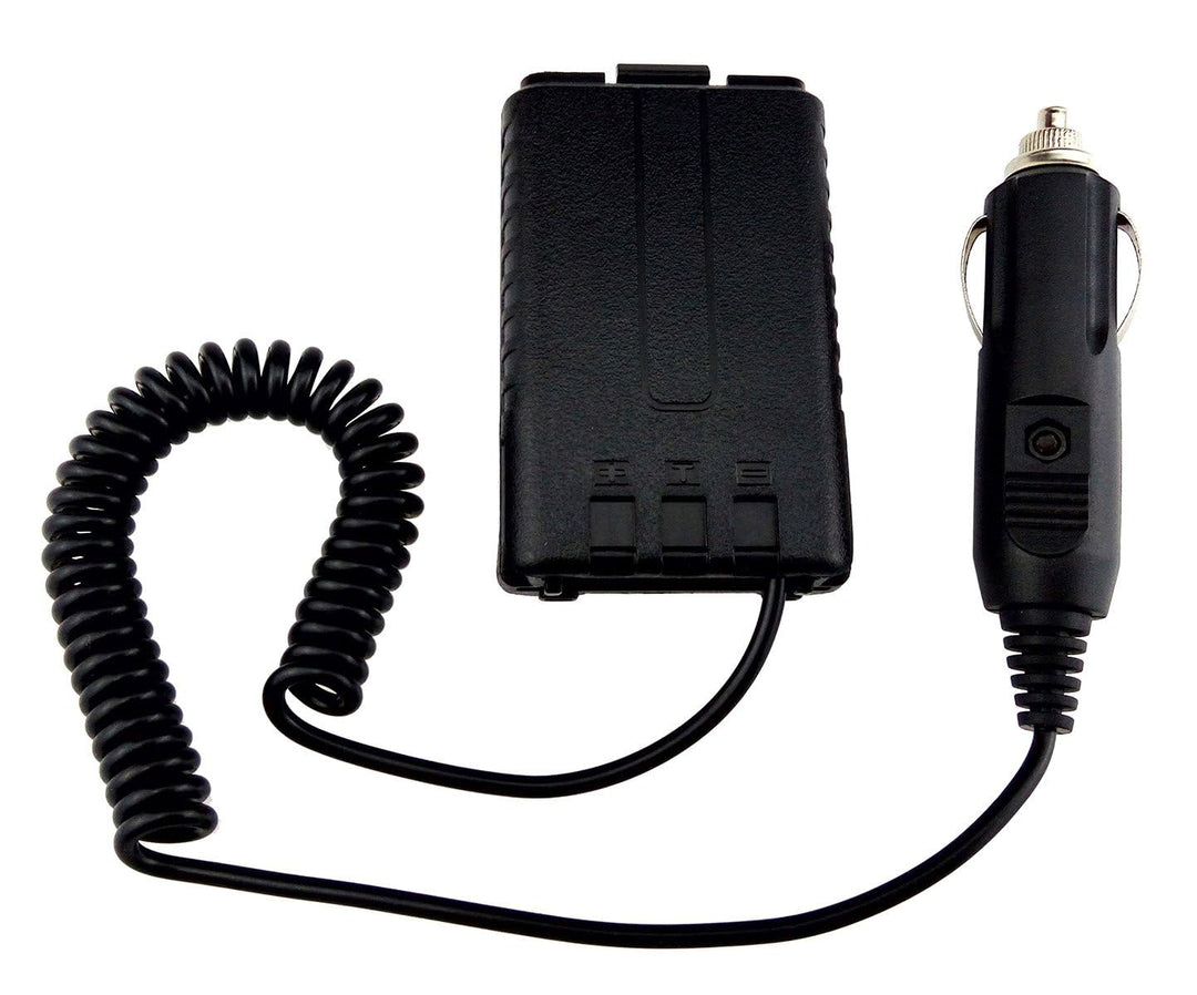 Xfox BL-5 Battery Eliminator Alternative Power with DC 12V Car Charger for F8 F8HP F8Plus UV-5R Series UV-5R 5RA 5RE 5R Plus