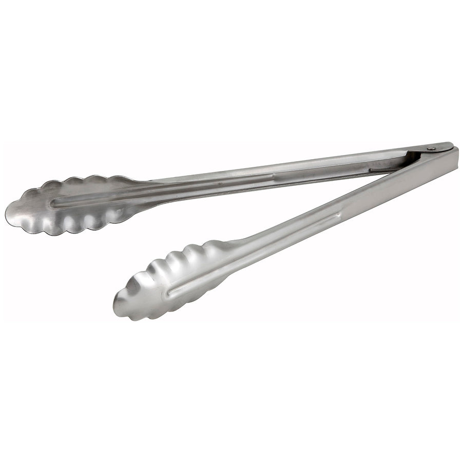 UT-12HT Coiled Spring Extra Heavyweight Stainless Steel Utility Tong, 12-Inch
