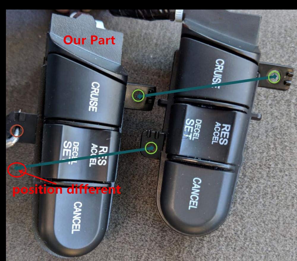 Steering Wheel Cruise Control Switch 36770-SVA-A41 3677