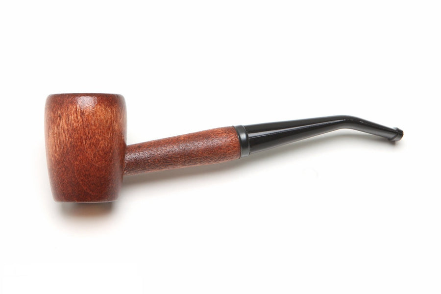 - Ozark Mountain Hardwood Tobacco Pipe - Rob Roy, Bent Bit