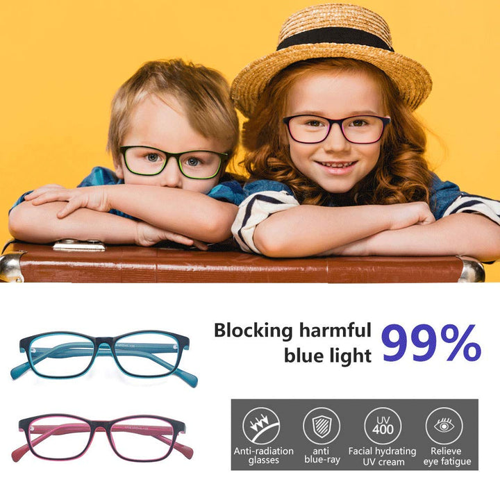ALWAYSUV Computer Glasses Blue Light Blocking for Kids 