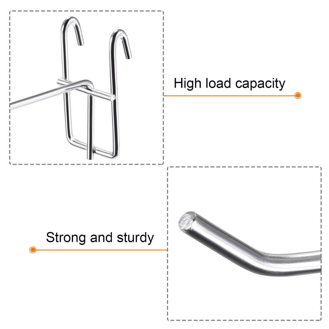 MECCANIXITY Grid Wall Display Hooks Store Garage Storag