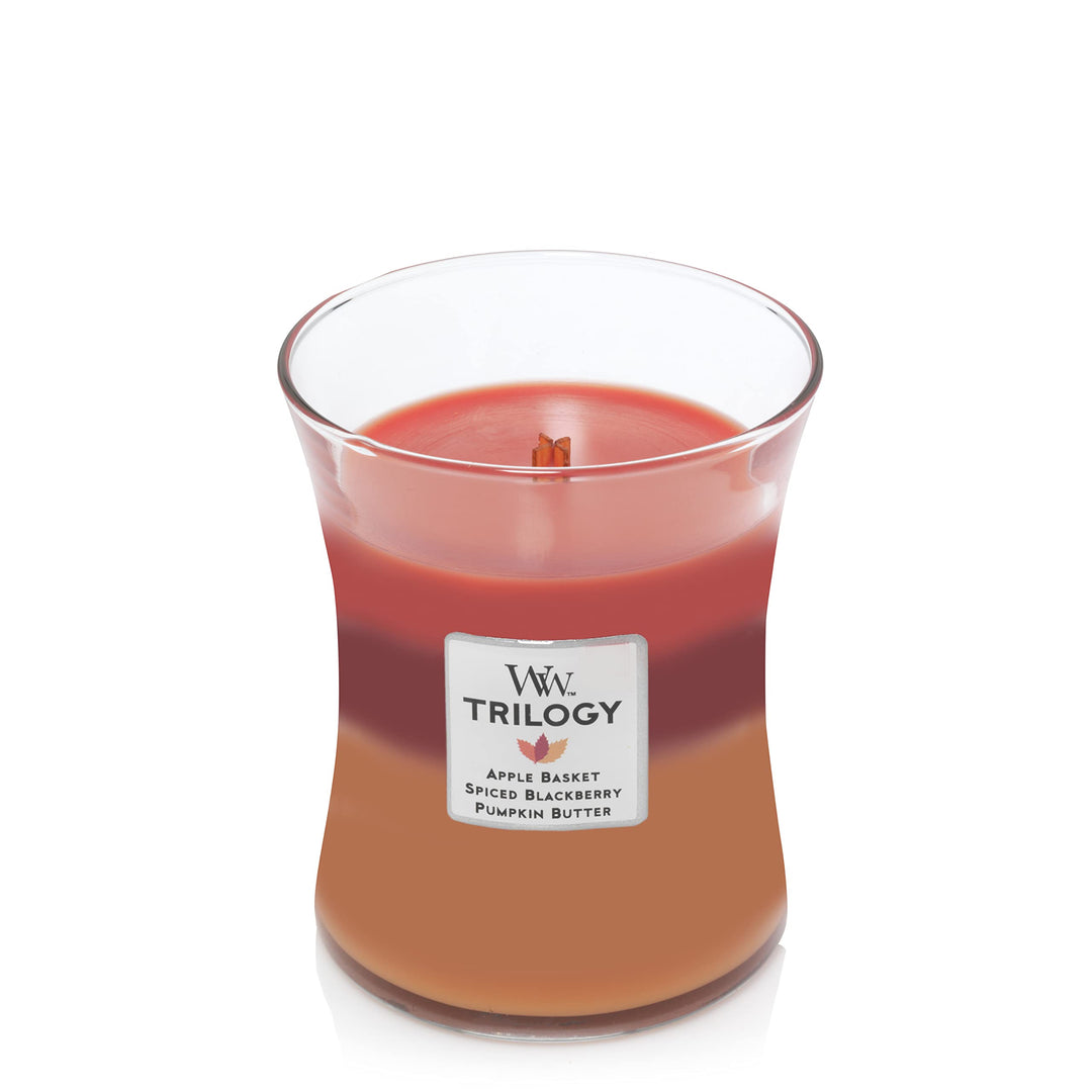 Medium Hourglass Candle, Exotic Spices - Premium Soy Blend Wax, Pluswick Innovation Wood Wick, Made in USA