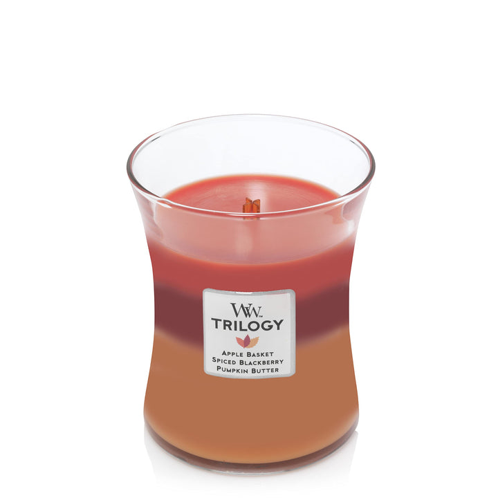 Medium Hourglass Candle, Exotic Spices - Premium Soy Blend Wax, Pluswick Innovation Wood Wick, Made in USA