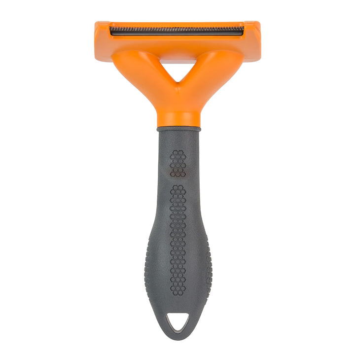 Medium Dog Undercoat deShedding Tool, Short Hair, Reduces Loose Hair from Shedding