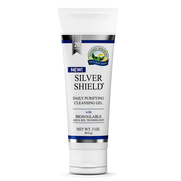 Natures Sunshine Silver Shield Gel Single 3 Oz Tube