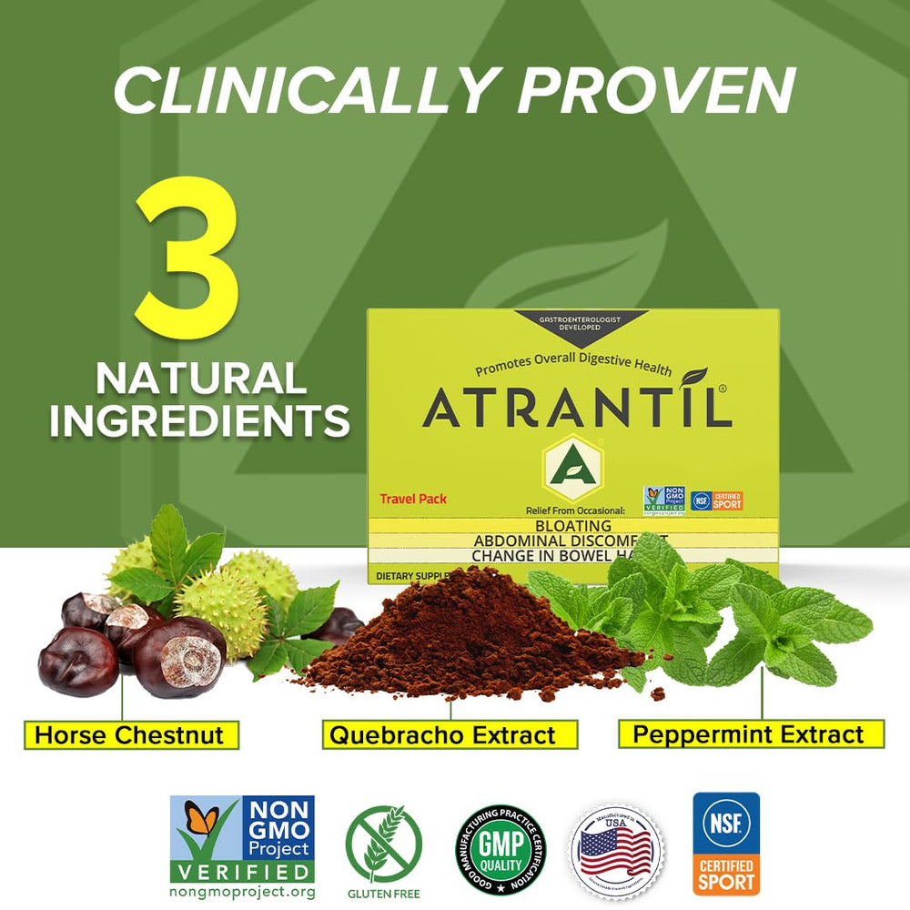 Atrantil Travel Pack (20 Count): Bloating, Abdominal Di