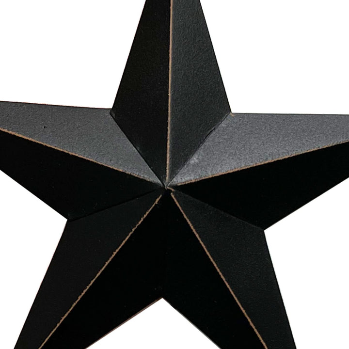 T&amp;Garice Dimensional Metal Antique Barn Stars Wall Decor Rustic Country Primitive Star Outdoor Decor,3D Barn Star 4th July Wall Indoor Outdoor