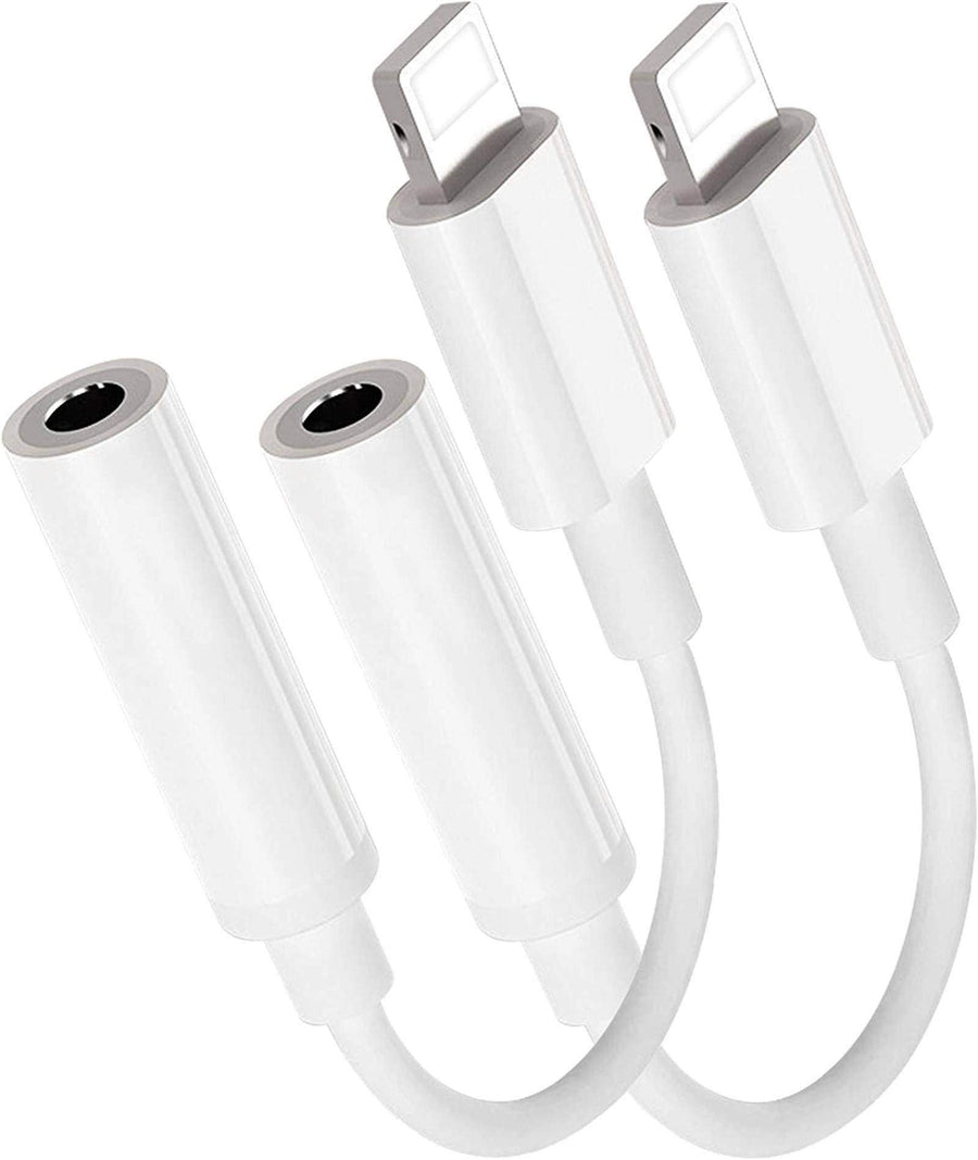 esbeecables 2 Pack for iPhone 3.5mm Headphones Adapter,