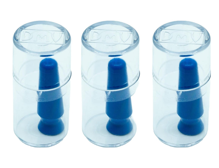 Scleral Cup Large Contact Lens Handler -3 Pack - Inserts and Removes Scleral Contact Lenses and Prosthetic Eyes (Cobalt Blue)