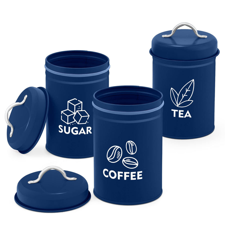 TeamFar Canister Sets for Kitchen Counter, 3 Pcs Kitche