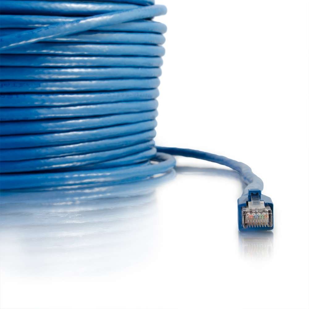 / Cables To Go Legrand - Cat6 Ethernet Cable, Snagless Unshielded Cat6 Patch Cable, Blue Network Patch Cable, 300 Foot Snagless STP Ethernet Cable, 1 Count, 43124