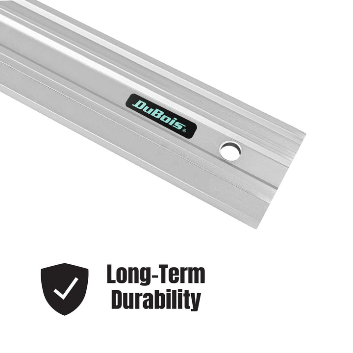 24 Inch Aluminum Straight Edge, Straight to within .001 Over 24 Length Machined Flat and Smooth Reference Edge, Precision Woodworking Tools for Table Saw, Jointers, and Planers (51025)