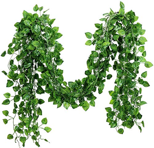 ZWYOQI 84 feet Artificial Vines Greenery Garland Fake H