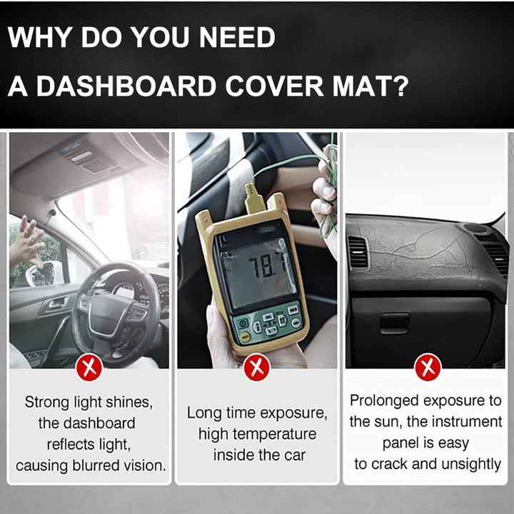 Car Auto Dashboard Cover for Hyundai Sonata 2011 2012 2013 2014 Sonata 8 Left Hand Drive Dashmat Pad Carpet Dash Mat