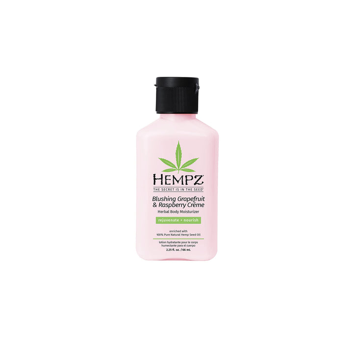 Blushing Grapefruit &amp; Raspberry Creme Herbal Body Moisturizer Lotion - Fruit Body Cream