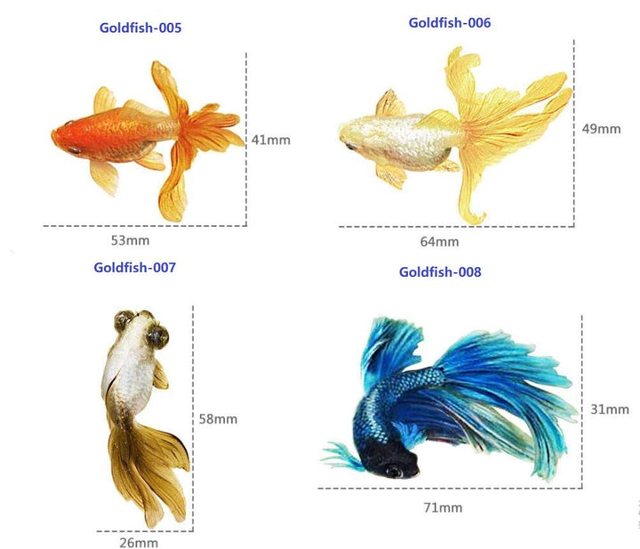 10 Sheets 3D Resin Koi Fish Painting Sticker Goldfish Stickers with 3D Effect Koi Pond Clear Film Filling Material for Resin Art (9 Kinds)