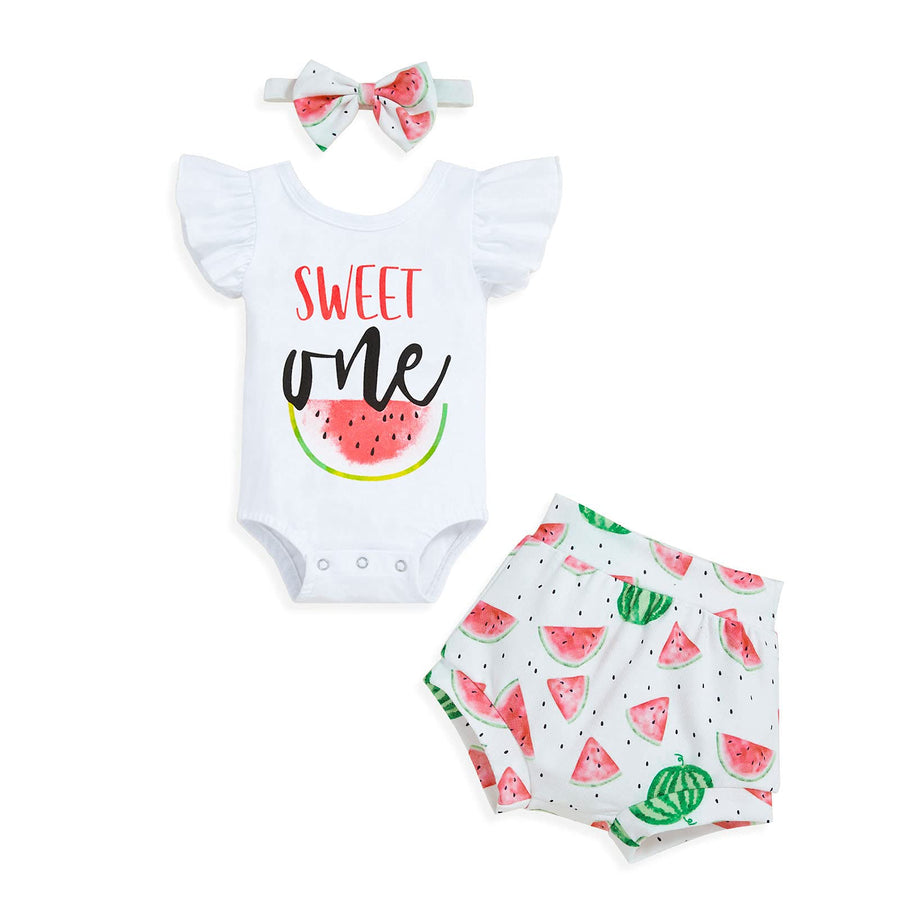 Sinhoon Baby Girl Outfits Infant Sleeveless Ruffle Romp