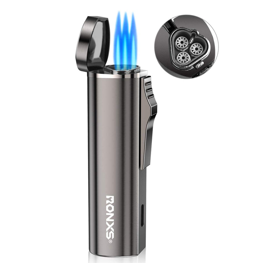 RONXS Torch Lighter, Butane Lighter in Pocket Size, Adj