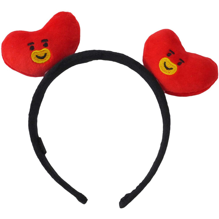 BT21 LINE FRIENDS 3D Plush Embroidered Womens Headband, Tata, 1 Count (Pack of 1)