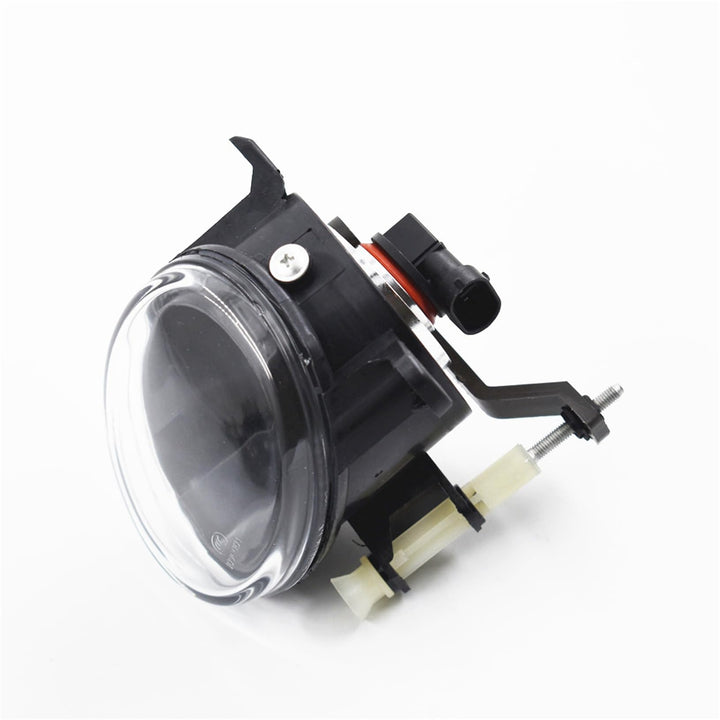 Clear Lens Fog Light Driving Lamp+Bulb Replacement for 2009-2012 Audi A4 S4 B8 Sedan (One Pair, Left + Right)