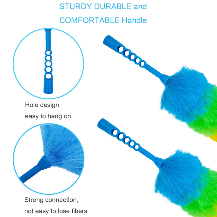 Tockrop 2 Pack Upgrade 19” Static Duster Beandable and 
