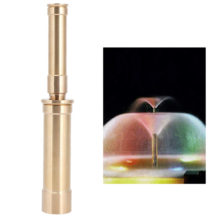 Fountain Nozzle Double Layer Fountain Nozzle Brass Column Fountain Nozzles Sprinkler Spray Head Pool Pond Spray Fountain Nozzle Heads for Garden Landscape Patio Square(1in DN25)