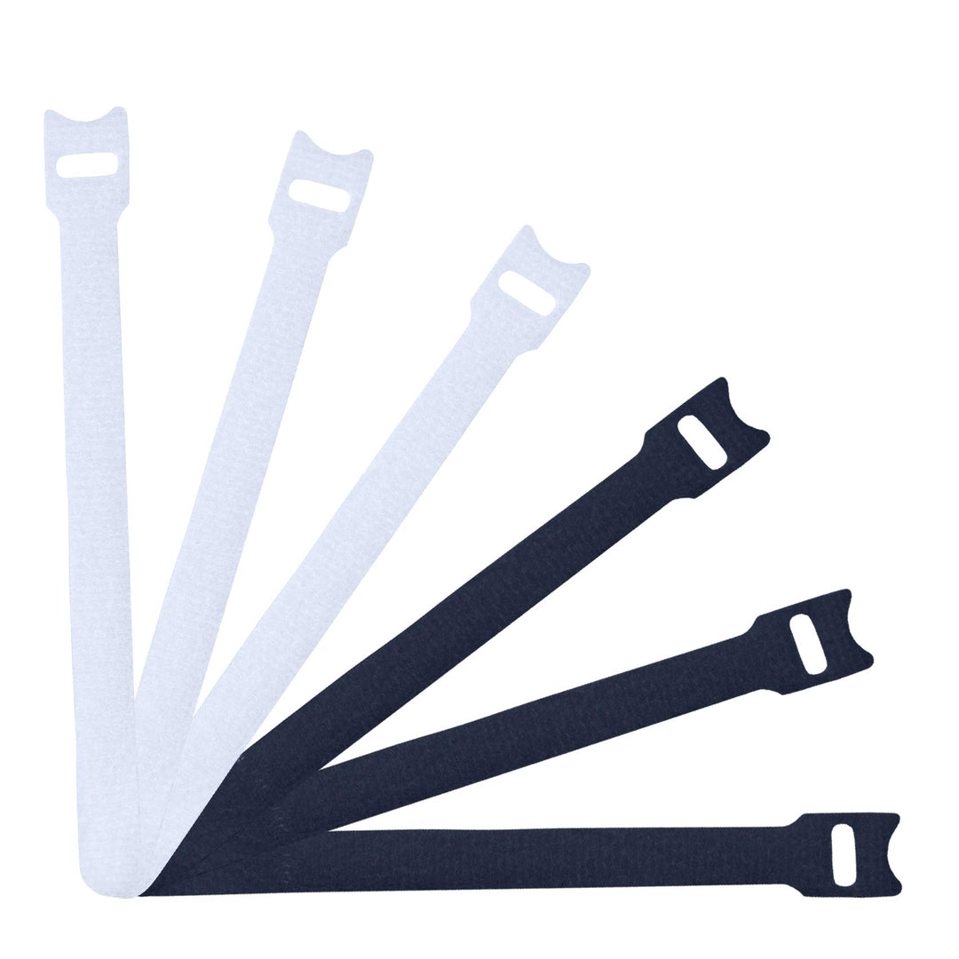 Attmu 60Pcs Fastening Cable Cord Ties Reusable, 6Inch A