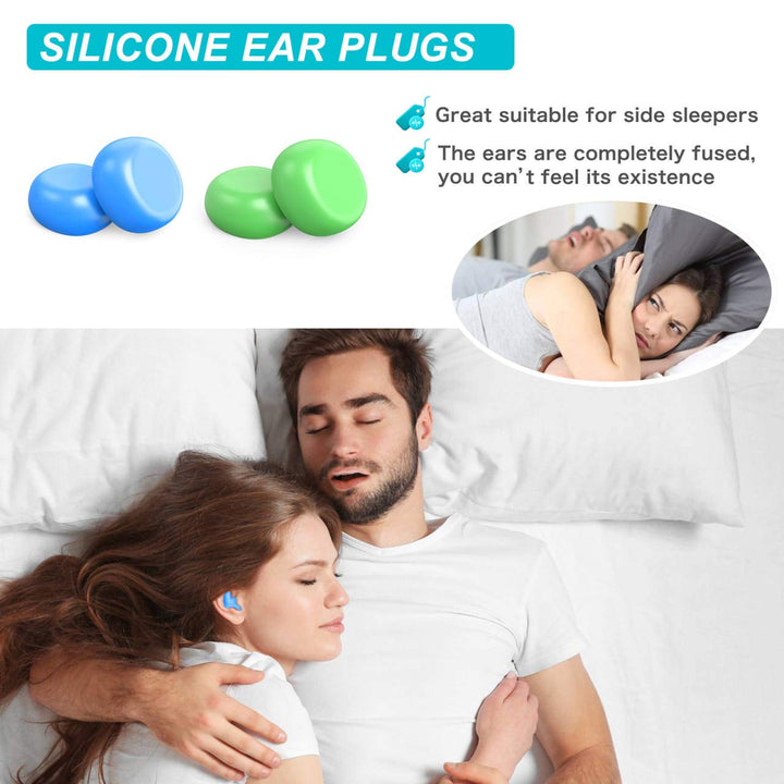 [Latest 2020] Ear Plugs for Sleeping Swimming, 8 Pair R