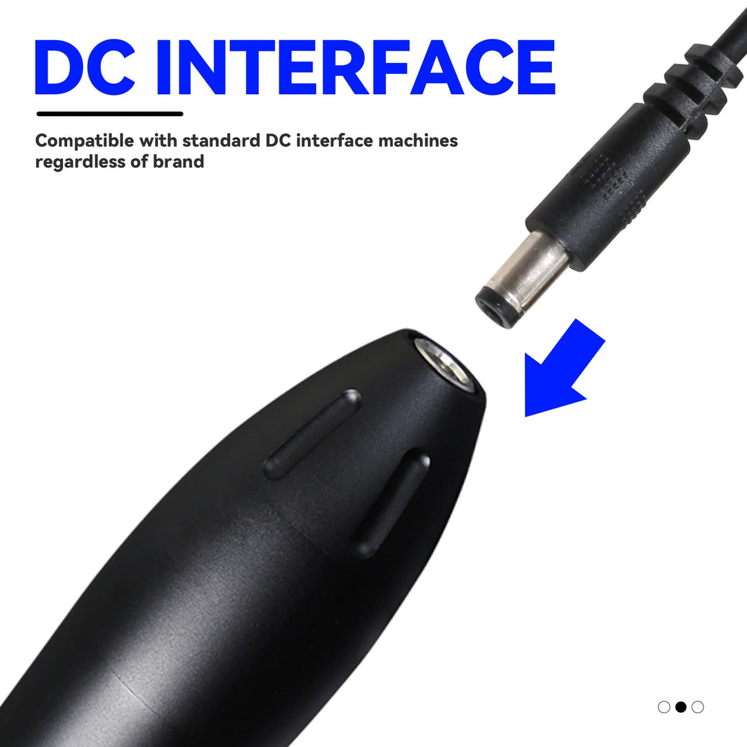 Pen Rotary Machine Spare Power Cord DC Connector