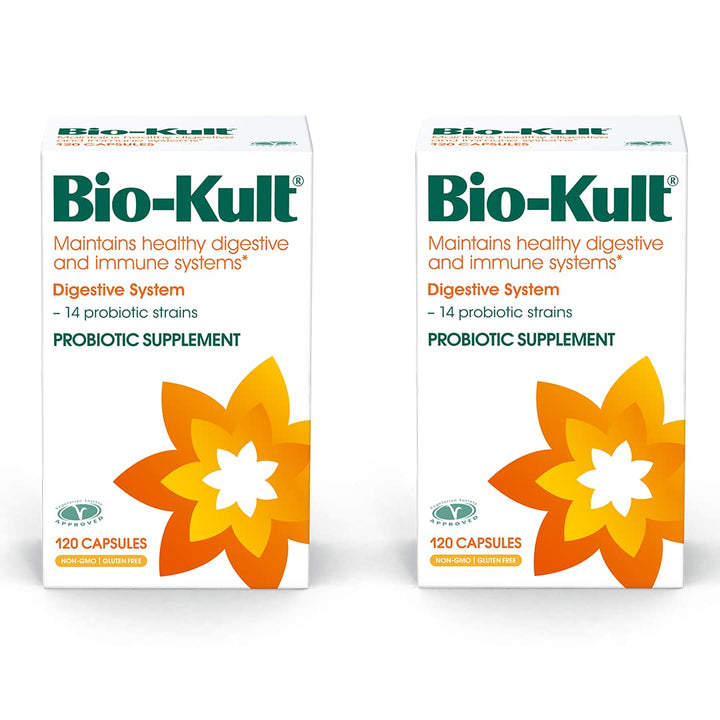 2 X PROTEXIN BIO-KULT ADVANCED PROBIOTIC FORMULA 120 TA