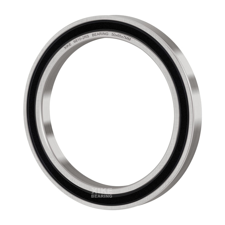 10 Pcs 6810-2RS Bearings 50x65x7mm, Double Rubber Seals and Pre-Lubricated, Deep Groove Ball Bearing.