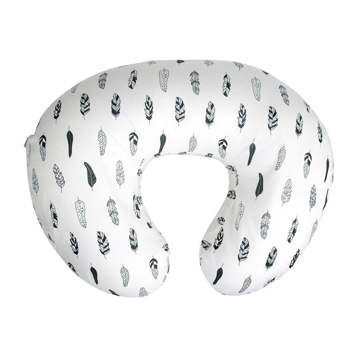 ALVABABY Nursing Pillow Cover Slipcover,100% Organic Cotton,Soft and Comfortable,Feathers Design,Maternity Breastfeeding Newborn Infant Feeding Cushion Cover, ZT01