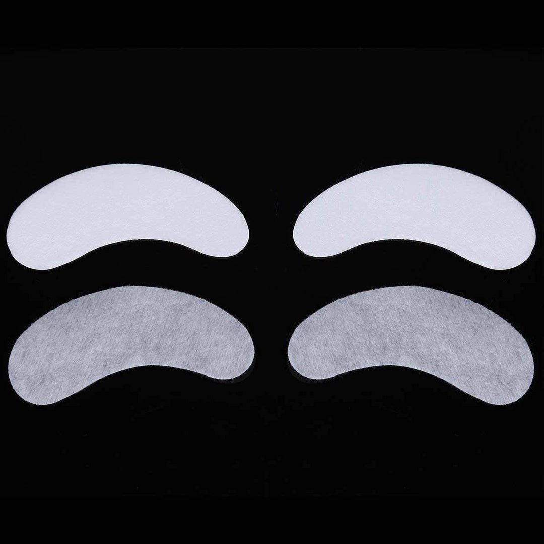 100 Pairs Under Eye Pads for Lash Extensions, Hydrogel Eyelash Patches Lint Free Eye Gel Pads Beauty Tool