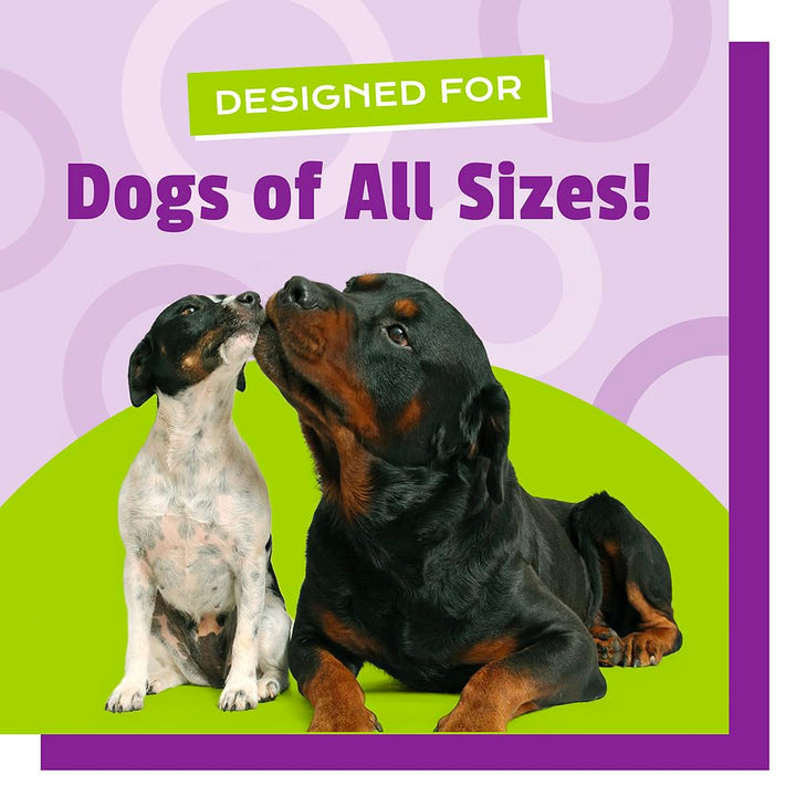 Daily Probiotic for Dogs, 120M CFUs - Pre and Probiotics for Dogs Digestive Health, Gut Health, Immune Support, Diarrhea, Allergies and Itching - 60 Chews, Duck Flavor