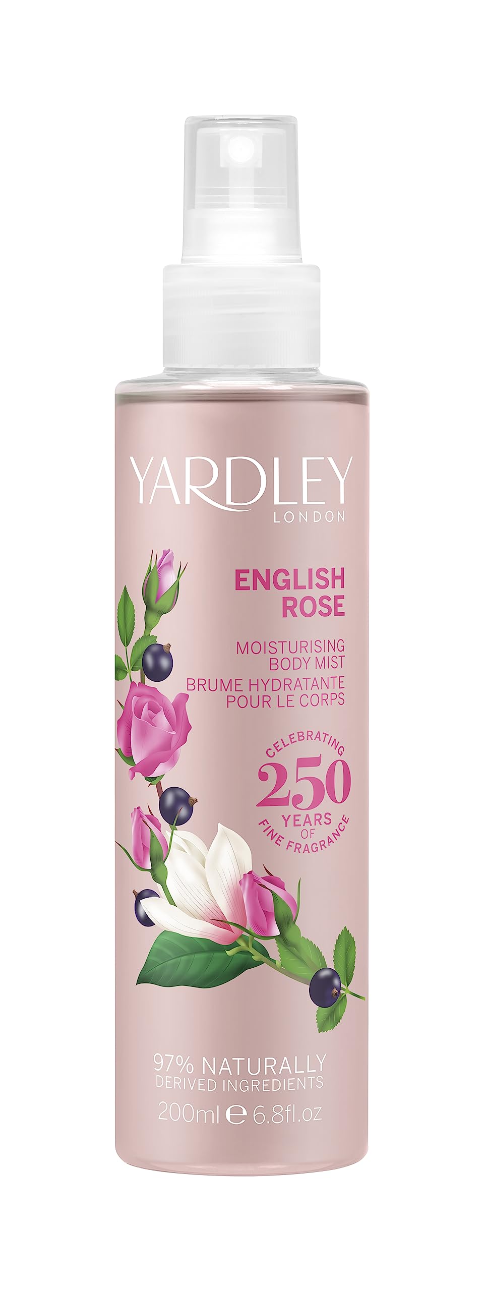 London London English Rose Fragrance Mist 200 Ml
