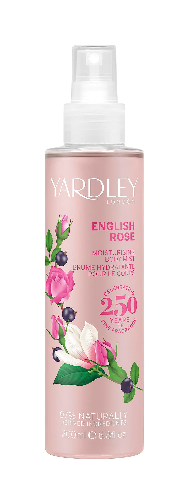 London London English Rose Fragrance Mist 200 Ml