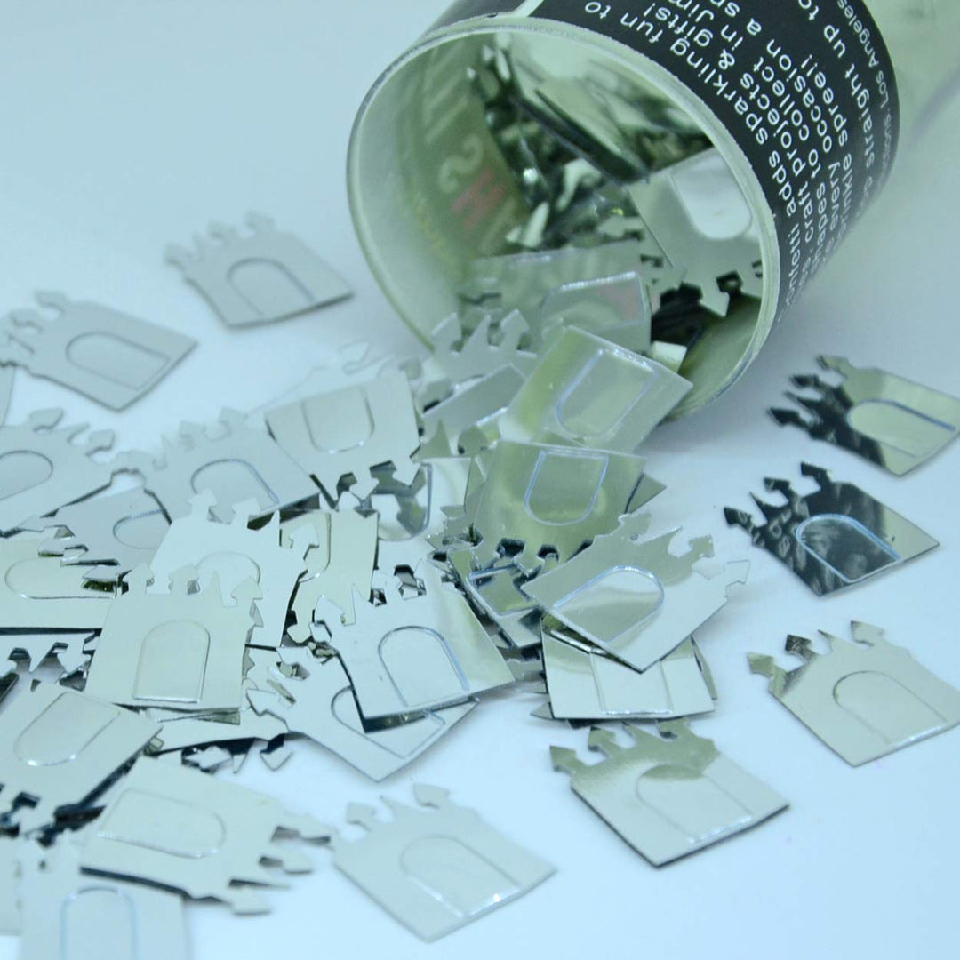 Confetti Castle Silver - Retail Pak #9287 - Free Ship