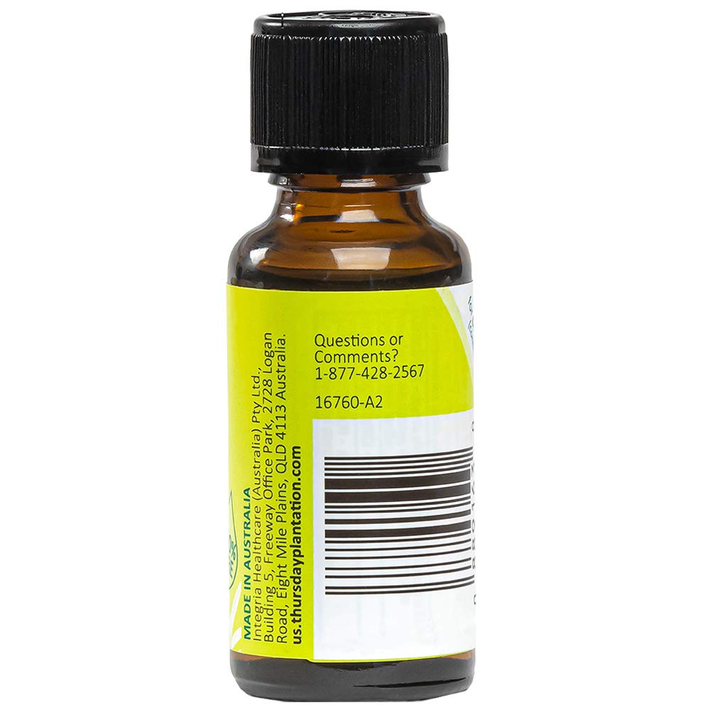 Australian Tea Tree Oil, Naturally Sourced Oil, Cleanses and Purifies, 0.85 fl oz