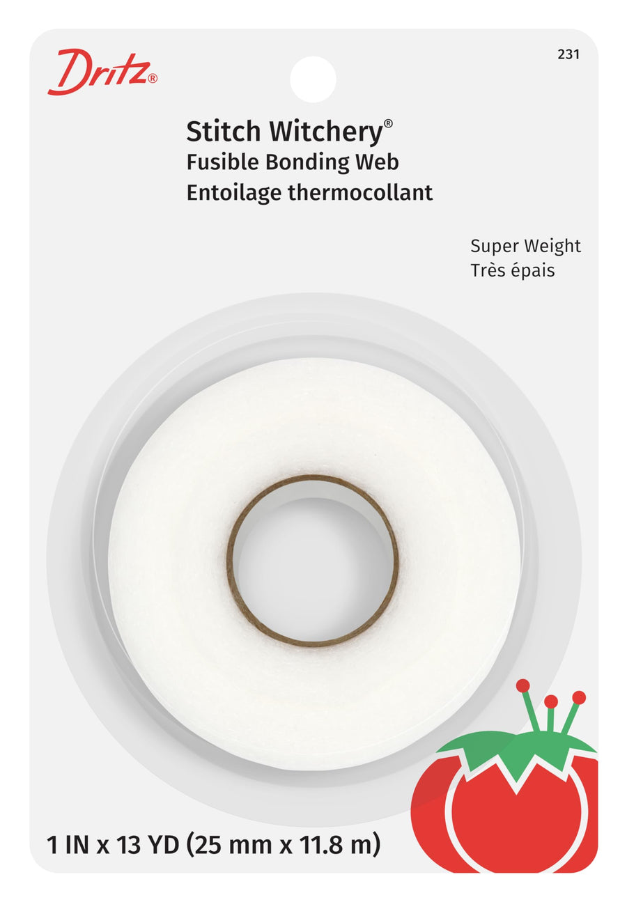 231 Stitch Witchery, Super Weight, 1-Inch X 13-Yards, White