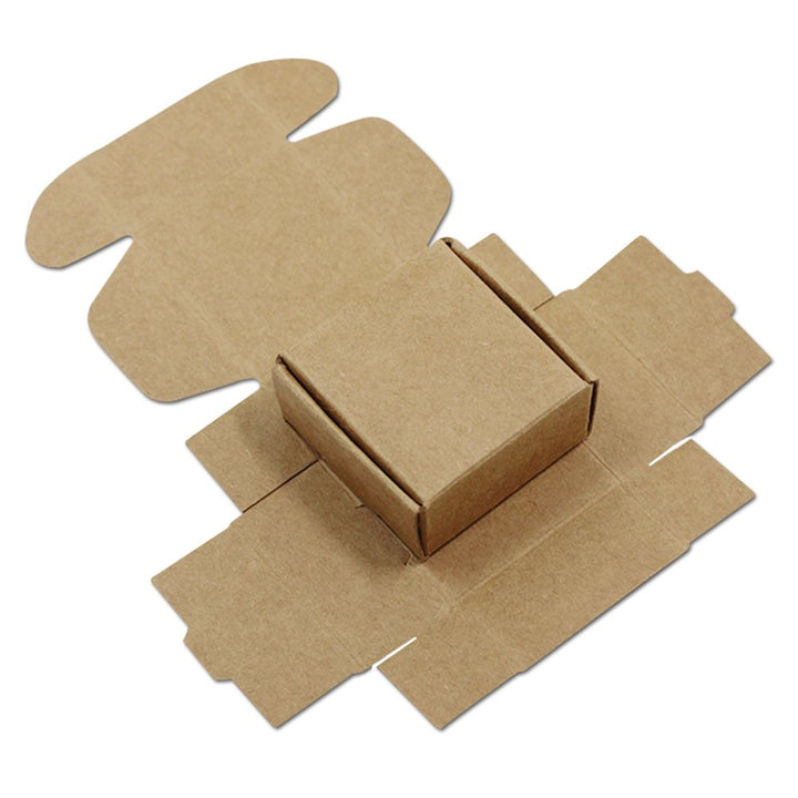 1.45x1.45x0.78 inch 20 Pcs Mini Brown Aircraft Cardboar