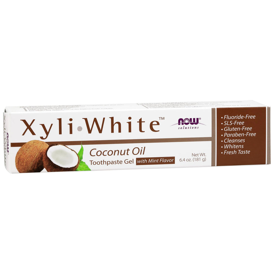 Now Foods, Solutions, XyliWhite, Toothpaste Gel, Coconu