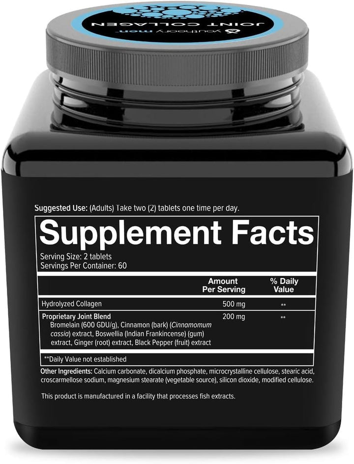Youtheory Men&#39;s Joint Collagen with 18 Amino Ac
