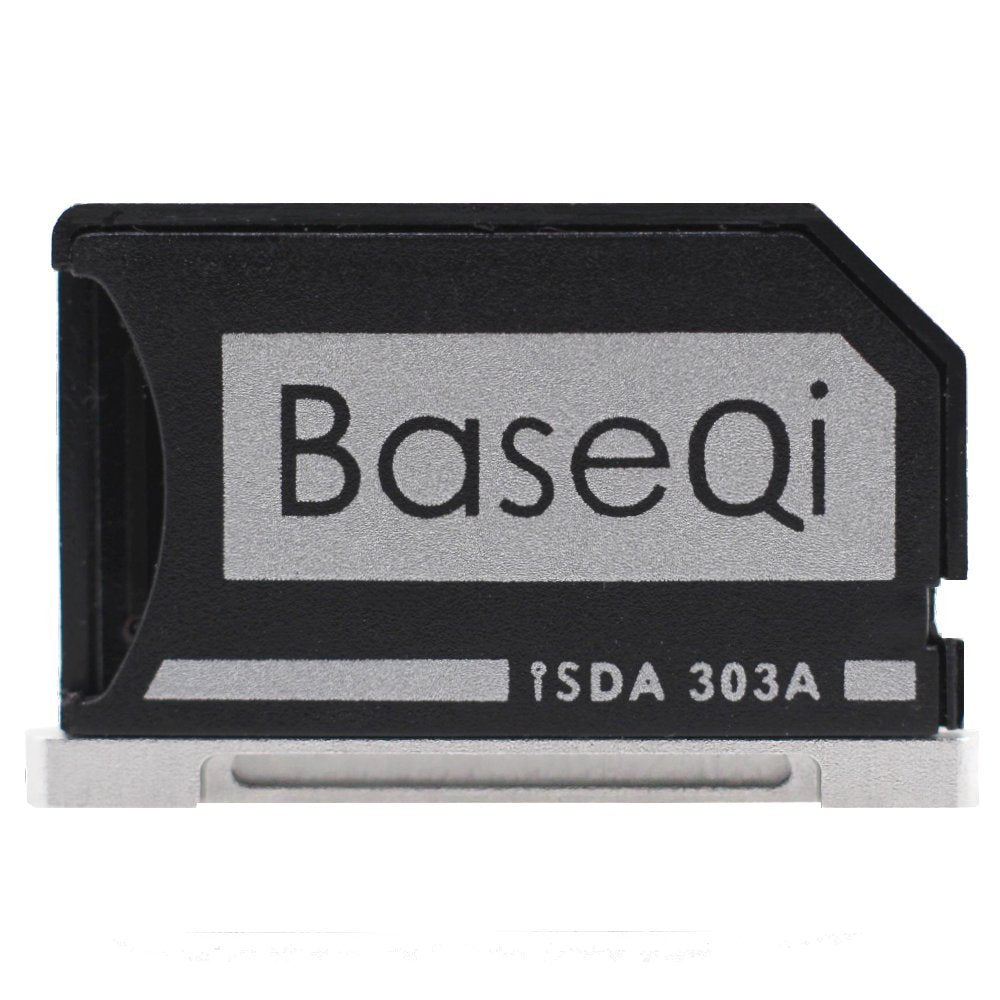 BaseQi Aluminum microSD Adapter for MacBook Pro Retina 
