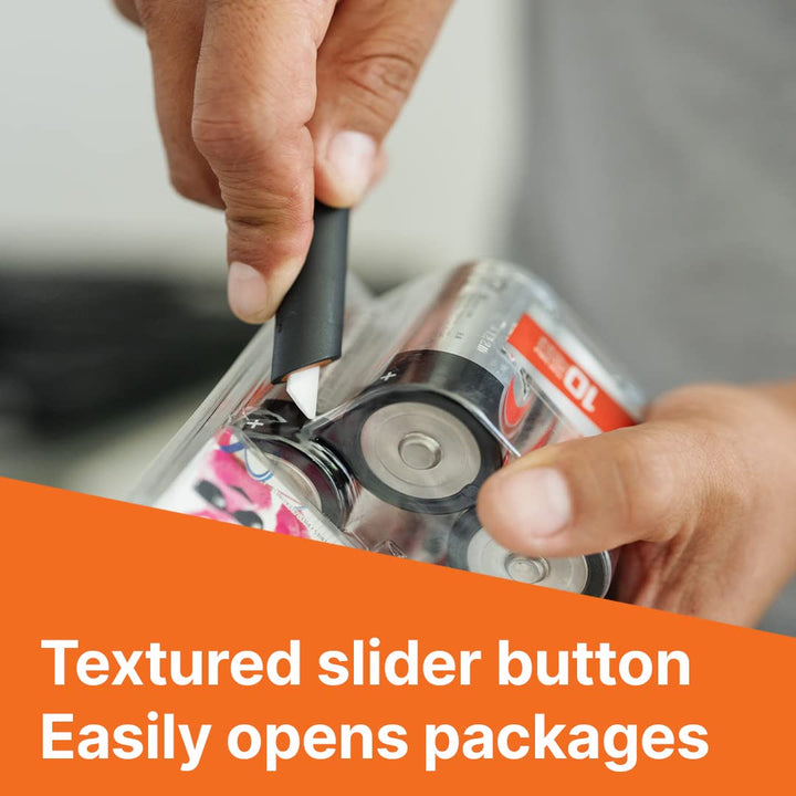 10513 Pen Cutter, 3 Position Manual Blade, Cuts Packages, Cardboard Box, Stays Sharp up to 11x Longer Than Metal Blades