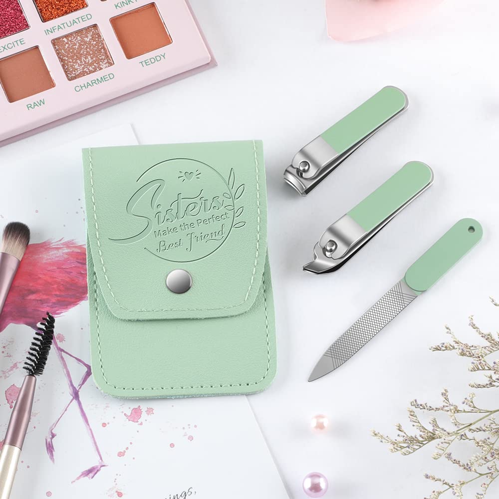 Birthday Gifts for Friends Female Sisters Make The Perfect Besties Travel Nail Clippers Set Friendship Gifts for Women Christmas and Birthday Gifts for Sister Sisters Gifts from Sister