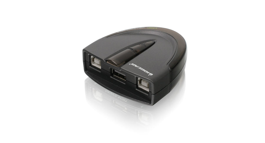 2 Port USB 2.0 Switch - Auto Printer Switch - Manually or Auto Control - LEDs Indicate - Plug n Play - GUB231