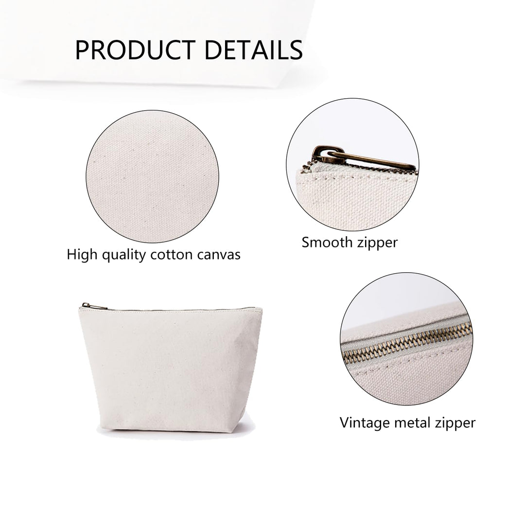 Zipper Closure Insert Purse Organizer Bag In Bag Tote Insert Organizer Tote Shaper (Beige)