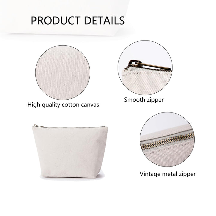 Zipper Closure Insert Purse Organizer Bag In Bag Tote Insert Organizer Tote Shaper (Beige)
